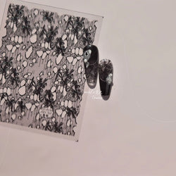 Lace Bowknot Hollow Out Fabric Art Fragmentation Sensation Petal Embossed Hottie Adhesive Nail Art Sticker Chic Manicure Decals (ONLINE ORDER ONLY)