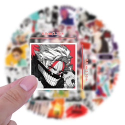 10/30/55PCS DANDADAN Cartoon Stickers Caricature Graffiti Sticker Scrapbook Luggage Laptop Guitar Car Bike Decals Funny Kids Toy (ONLINE ORDER ONLY)