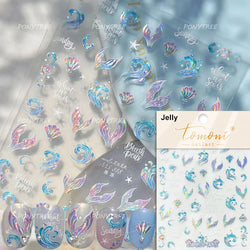 Summer Beach Bikini Watermelon Duck Cat Ice Cream Shell Coconut Tree Cherry Starfish Sunglasses Nail Art Sticker Manicure Decals (ONLINE ORDER ONLY)
