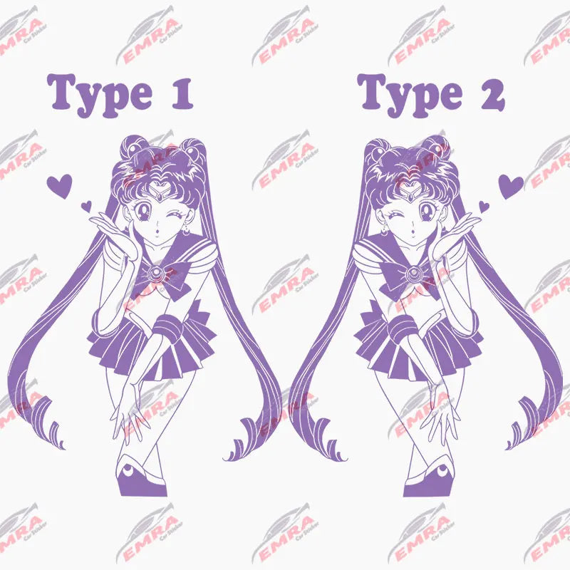 Anime Sticker For Car Sticker Maiden Whole Body Decoration External Accessories Waterproof  PVC Vinyl Decals (ONLINE ORDER ONLY)