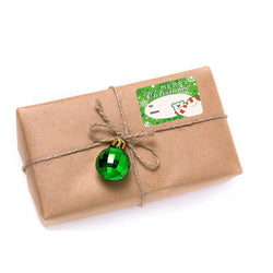 50-250Pcs Christmas Labels Sealing Sticker Aesthetic Kraft Paper Thank You Stationery Supply Decorative Scrapbook (ONLINE ORDER ONLY)