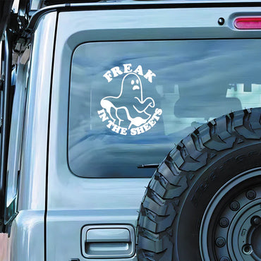 "FREAK IN THE SHEETS"stickers,high quality funny decal for cars trucks motorcycles &laptops!Durable Automobiles Accessories (ONLINE ORDER ONLY)
