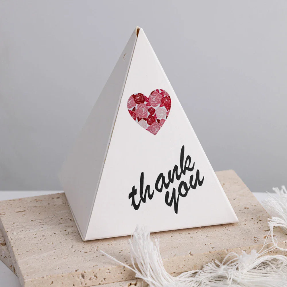 500pcs/roll Love Valentine's Day Stickers Seal Stickers Red Glowing Glitter Heart Gift Decoration Lables Stationery Sticker (ONLINE ORDER ONLY)