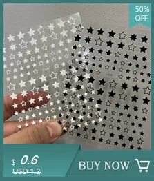 3D Blush Gradient Nail Art Stickers 12-Colors Aha Self-adhesive Rainbow Jelly Slider Japanese Style Translucent Gel Polish Wraps (ONLINE ORDER ONLY)