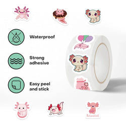 500pcs Cute Reward Stickers Roll Encourage Sticker for Kids Motivational Star Decals for School Teacher Student Stationery (ONLINE ORDER ONLY)