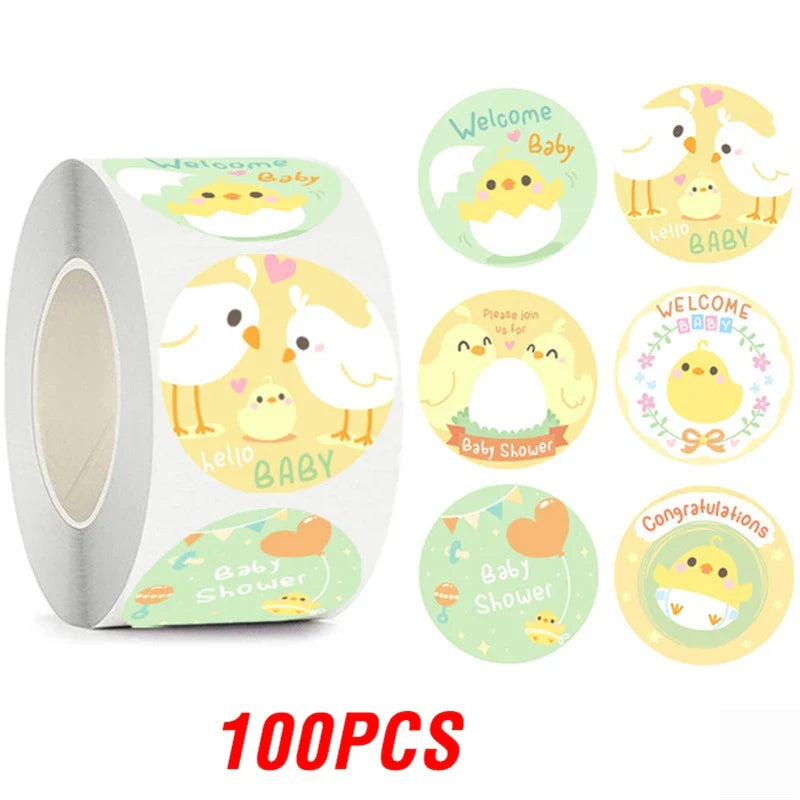 100-500pcs  Cute Reward Stickers Animal Sticker for Kid Classic Toy Gift Decor School Teacher Encouragement Sticker (ONLINE ORDER ONLY)