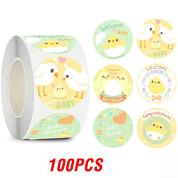 100-500pcs  Cute Reward Stickers Animal Sticker for Kid Classic Toy Gift Decor School Teacher Encouragement Sticker (ONLINE ORDER ONLY)