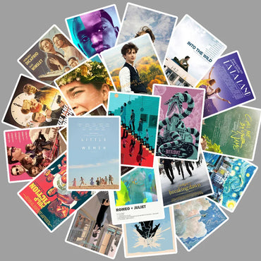 25pcs Movie Stickers Kill Bill Pulp Fiction Waterproof Laptop Skateboard Art (ONLINE ORDER ONLY)