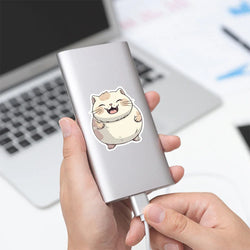 10/30/50pcs Kawaii Cat Cartoon Waterproof Stickers Cute Laptop Travel Luggage Phone Case Graffiti Sticker for Kids Classic Toys (Online Order Only)