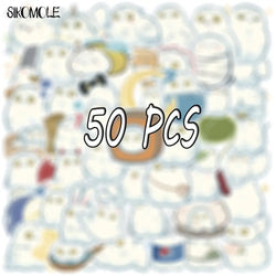 Cute Owl Stickers Pack - Cartoon Animal Decals for Car, Skateboard, Laptop, DIY Crafts (Online Order Only)