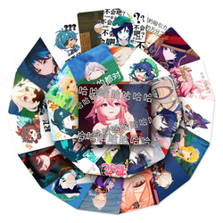 50Pcs Cartoon Waterproof Vinyl Stickers for Skateboard Snowboard Decals (ONLINE ORDER ONLY)