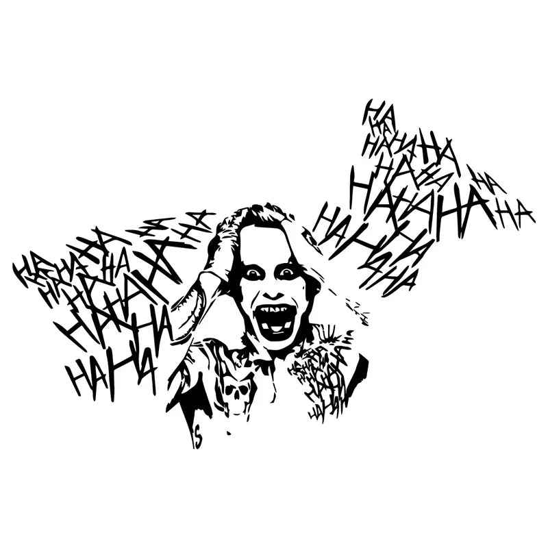 JDM Decals for Joker for Car Sticker Decoration Door Sports Style Large Pattern External Accessories Waterproof PVC Vinyl Decals (ONLINE ORDER ONLY)
