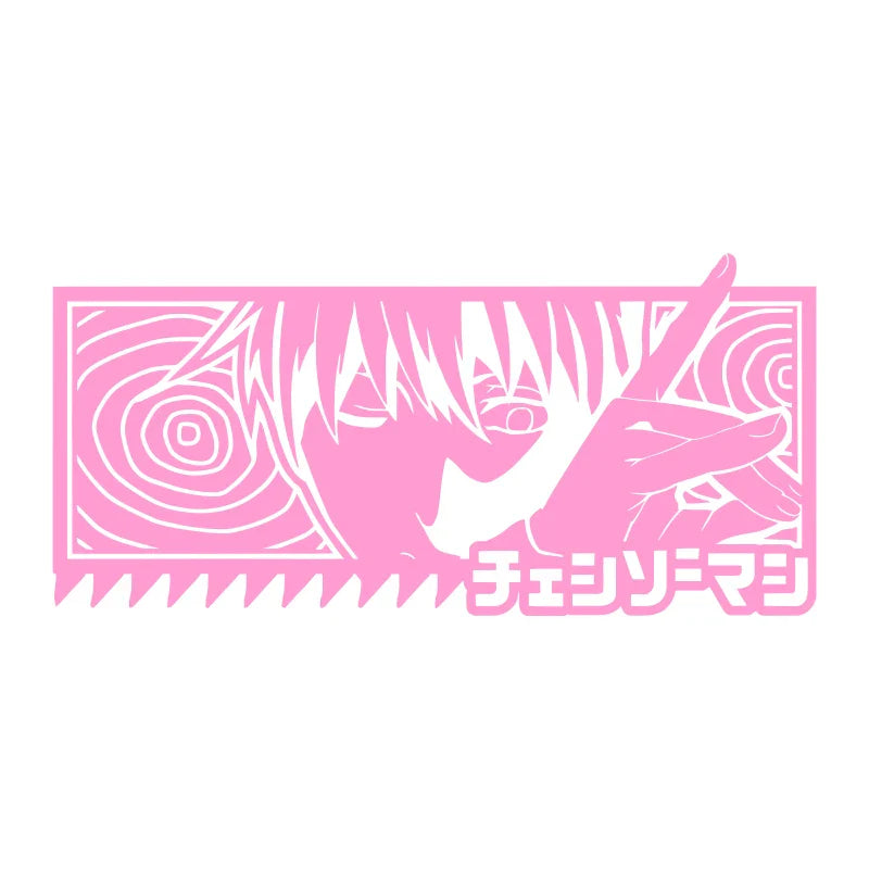 Japanese Anime Car Sticker Window Bumper Decoration Stickers Laptop Computer External Accessories  Die Cutting PVC Vinyl Decals (ONLINE ORDER ONLY)