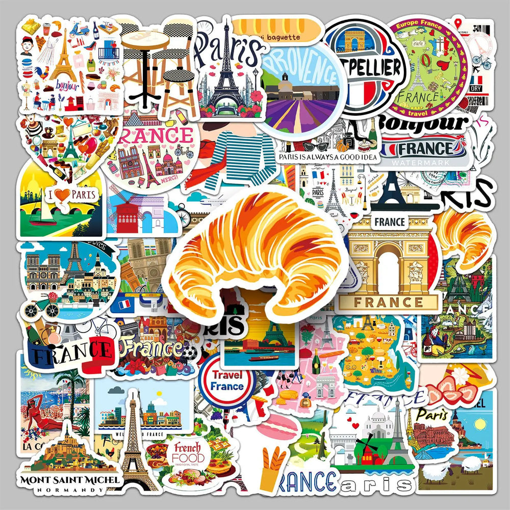 50pcs Graffiti Stickers for Helmet, Desktop, Wall Decoration, DIY Sticker Pack Wholesale (Online Order Only)