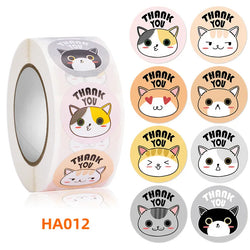 1inch/2.5cm Animal Good Job Cool Stickers Roll for Envelope Praise Reward Student Work Label Stationery Seal Lable (ONLINE ORDER ONLY)