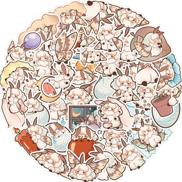 10/20/40pcs Moth Park Lolo Stickers Decals Cartoon Graffiti DIY  Notebook Luggage Wall Decoration PVC Sticker (Online Order Only)