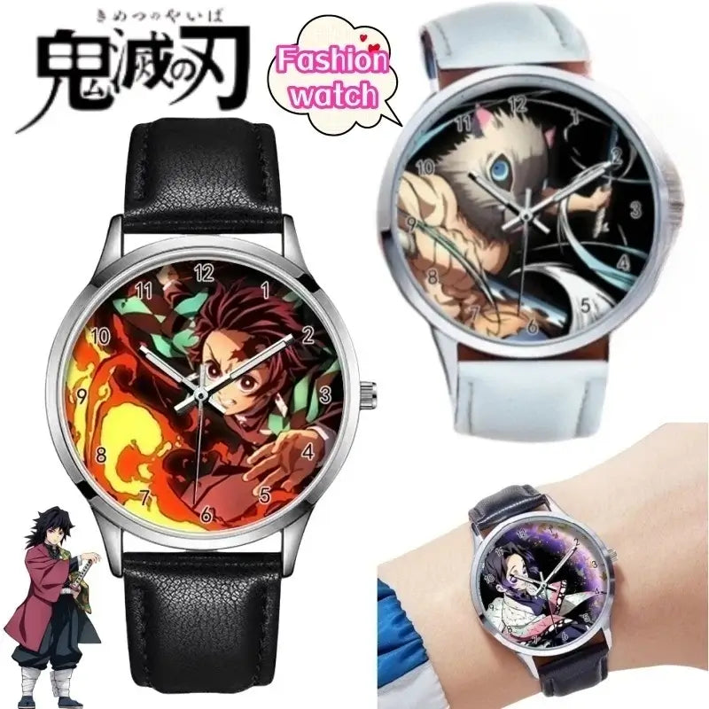 Demon Slayer Watch: Muichirou & Rengoku Business Timepiece (ONLINE ORDER ONLY)