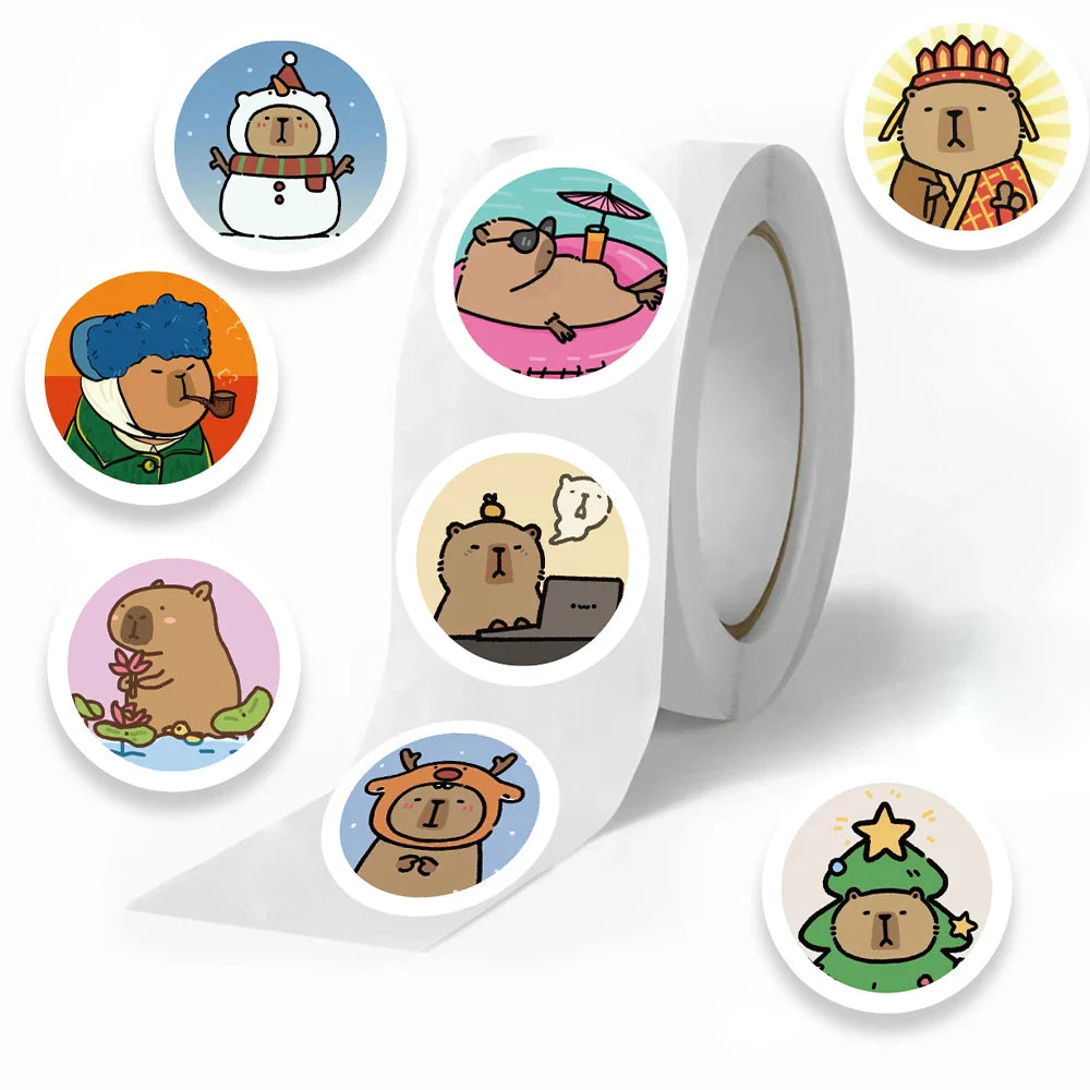 500pcs Cute Reward Stickers Roll Encourage Sticker for Kids Motivational Star Decals for School Teacher Student Stationery (ONLINE ORDER ONLY)