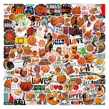 10/30/50PCS New Love Basketball Graffiti Stickers Waterproof Luggage Notebook Skateboard Refrigerator Stickers Wholesale (ONLINE ORDER ONLY)