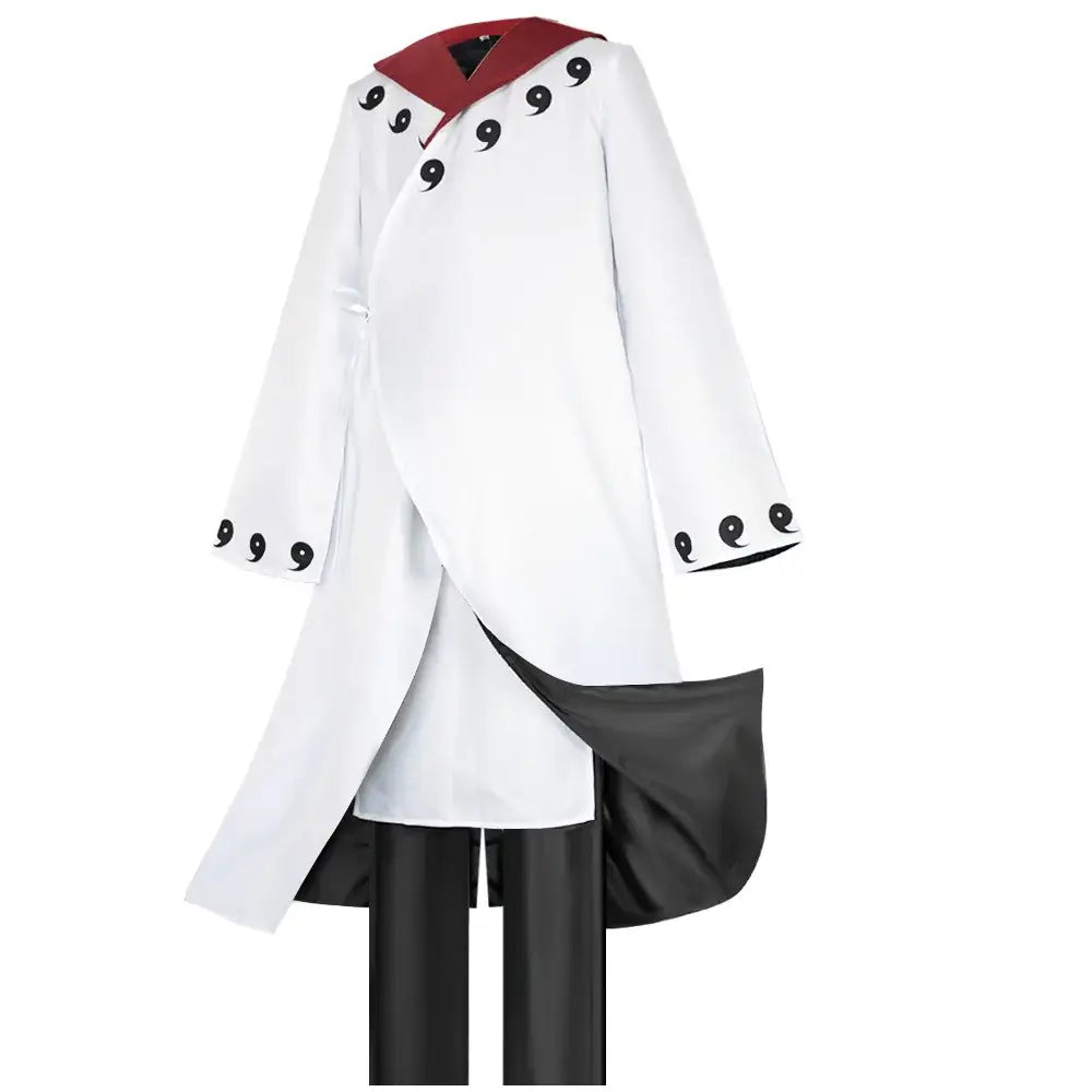 Uchiha Madara White Cosplay Costume Set | Halloween