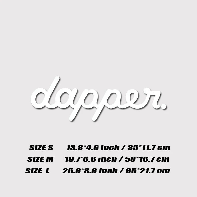 "dapper"decal,creative&fashion decal with high high quality for car trucks motorcycles !For a Unique look! (ONLINE ORDER ONLY)