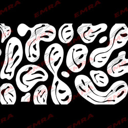 Ghost Car Sticker for Triangle Window Decoration External Accessories Die Cutting Waterproof Vinyl Decal Apply All Vehicles (ONLINE ORDER ONLY)