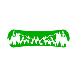 Snowboard For Car Sticker Computer Laptop Stickers Accessories Decorations Bumper Window Die Cutting Vinyl PVC Decals (ONLINE ORDER ONLY)