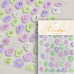 Gold Silver Line Irregular Shape Shiny Rhinestone 5D Bronzing Soft Relief Self Adhesive Nail Art Stickers Nail Decoration Decals (ONLINE ORDER ONLY)
