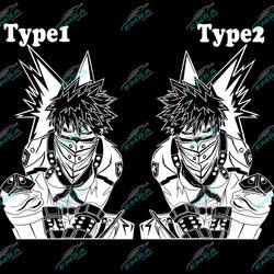 Japanese Anime Stickers For Car Sticker Decoration Door Hood External Accessories Superignition Large Pattern PVC Vinyl Decals (ONLINE ORDER ONLY)