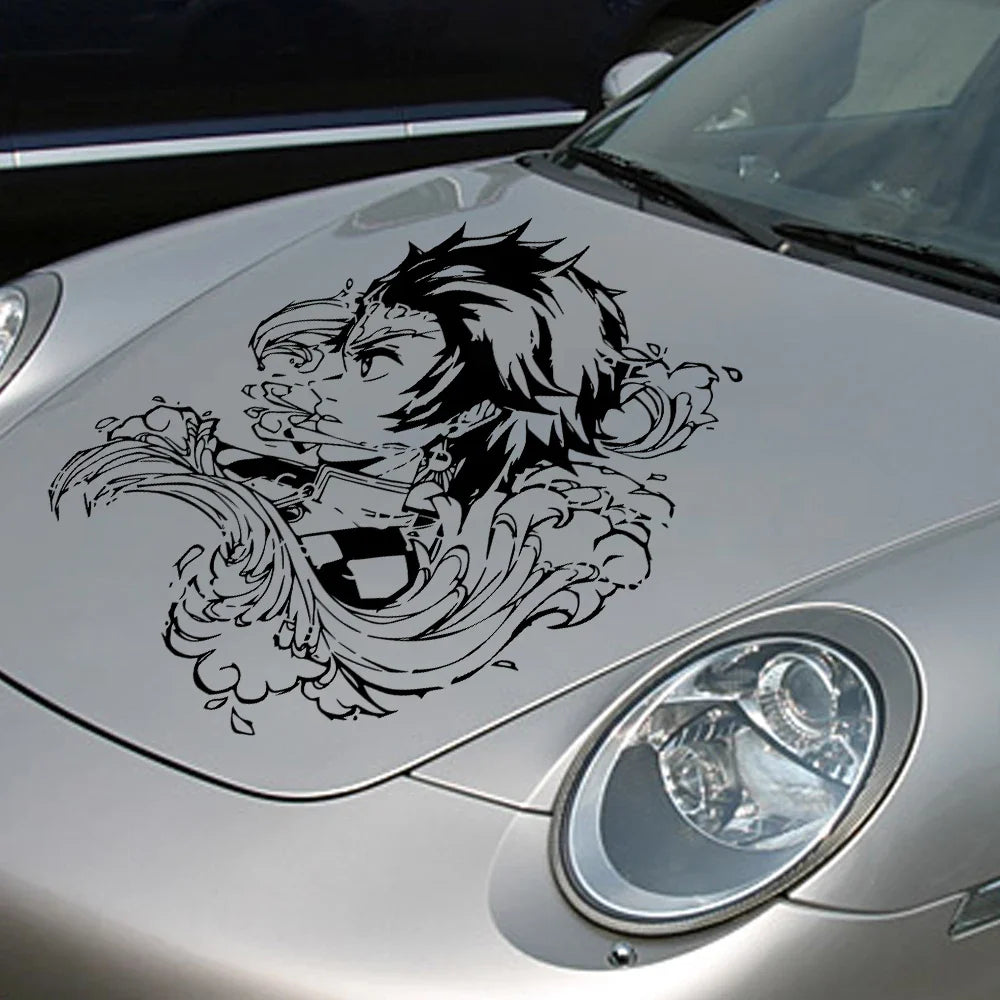 Japanese Anime Car Sticker Individual Decoration Door Donnet External Parts Waterproof Die-Cutting PVC Vinyl Decals (ONLINE ORDER ONLY)