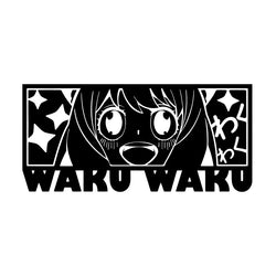 Japanese Anime Car Sticker Window Decoration Anime Star Girl Stickers Laptop Computer External Accessori Die cutting Vinyl Decal (ONLINE ORDER ONLY)