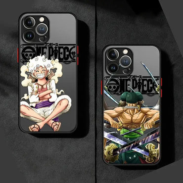 One Piece Phone Case: Zoro & Luffy Matte iPhone Cover (ONLINE ORDER ONLY)