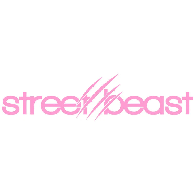 Street Beast for Car Sticker Decoration Windshield Banner JDM Sticker Claw Mark External Accessories Waterproof PVC Vinyl Decals (ONLINE ORDER ONLY)
