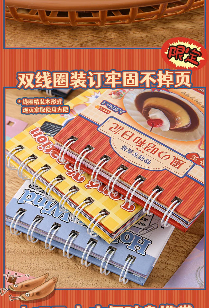 45 Sheets 4 Various Styles of Sticker Books Cute Cut Film Sticker Journal Handbook Scrapbooking Kawaii Decoration Sticker Gift (ONLINE ORDER ONLY)