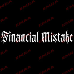 Text Financial Mistake for Car Sticker Decoration Windscreen Banner JDM Sticker External Accessories Waterproof Vinyl Decals (ONLINE ORDER ONLY)