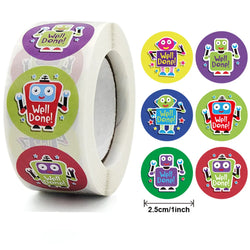 100-500pcs Cute Cartoon Reward Stickers For Kids School Teacher Supplies For Classroom Potty Training Sticker Motivational Label (Online Order Only)
