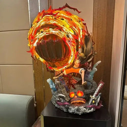 Luffy Gear 3 Figure: Red Roc LED Anime Statue