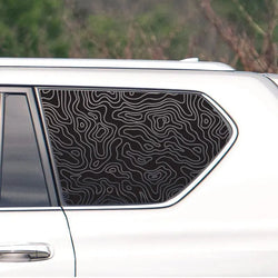 Universal Topography Quarter Window Car Sticker Suitable For Most Decoration Accessories Die Cutting Vinyl Decals (ONLINE ORDER ONLY)