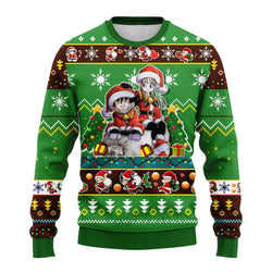 Dragon Ball Anime Sweater: Christmas Style Pullover Gift (ONLINE ORDER ONLY)