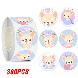 100-500pcs Cute Reward Stickers for Kids Children Kindergarten School Encouragement Students Games Toy Animals Stationery Labels (ONLINE ORDER ONLY)