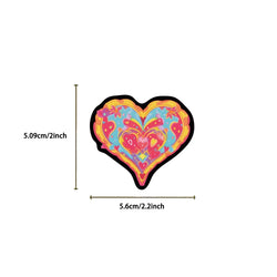 50pcs Retro Fancy Flower Skull Heart Stickers For Luggage Laptop Phone Water Bottle Vinyl Cartoon Waterproof Graffiti Decals (ONLINE ORDER ONLY)
