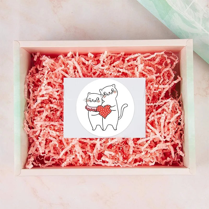 100-500PCS Thank You Stickers for Business Packaging Merci New Home Made Sticker Rolling Packag Stickers Photocard Decor Labels (Online Order Only)