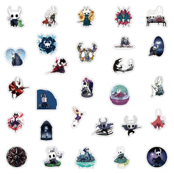 10/30/50PCS Game Hollow Knight Graffiti Stickers Cartoon Decal Kids Toy Laptop Phone Luggage Skateboard Car Waterproof Sticker (ONLINE ORDER ONLY)