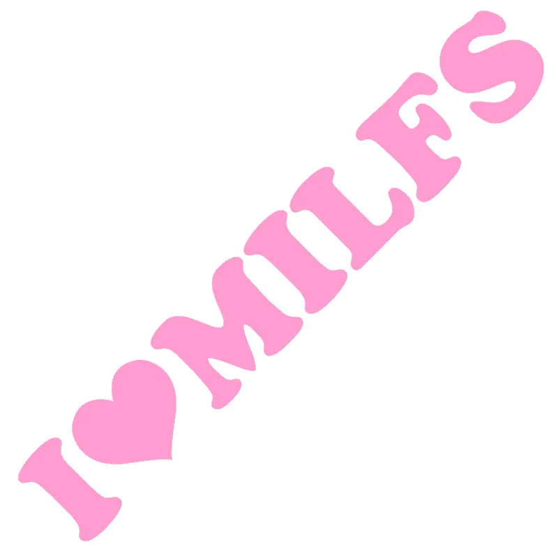 Love Milfs Car Sticker Windshield Banner Night Run JDM Sport Competition Style Waterproof Sunscreen Decorative Vinyl Decals (ONLINE ORDER ONLY)