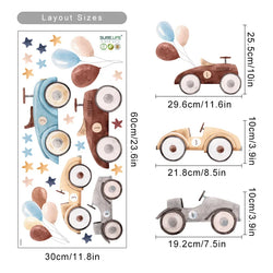 Retro Nursery Peel and Stick Stickers (ONLINE ORDER ONLY)