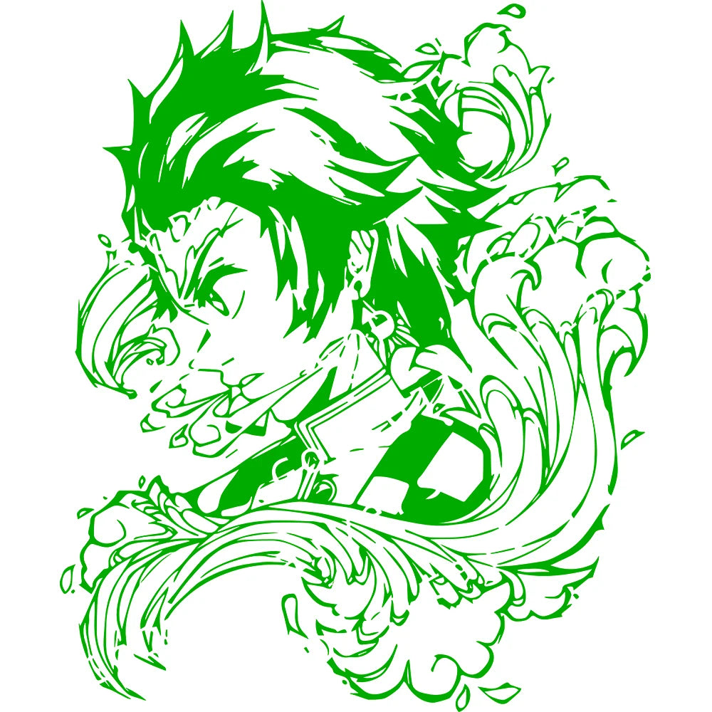 Japanese Anime Car Sticker Individual Decoration Door Donnet External Parts Waterproof Die-Cutting PVC Vinyl Decals (ONLINE ORDER ONLY)