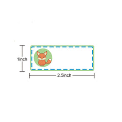 250pcs/roll Name Tag Sticker Personalized Labels Customize Stickers Waterproof Children School Stationery Water Pencil Sticker (Online Order Only)