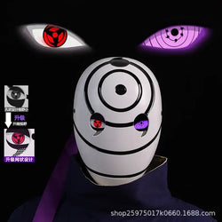 Obito Cosplay Mask: High Gloss Akatsuki Anime Prop