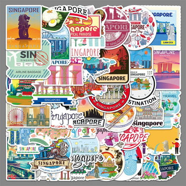 50pcs Graffiti Stickers for Helmet, Desktop, Wall Decoration, DIY Pack Wholesale (ONLINE ORDER ONLY)