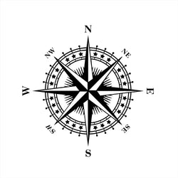 Mountain Adventurers Car Sticker Compass Graphics Truck Decoration Rv Camper Suv Side Hood PVC Auto Accessories (ONLINE ORDER ONLY)